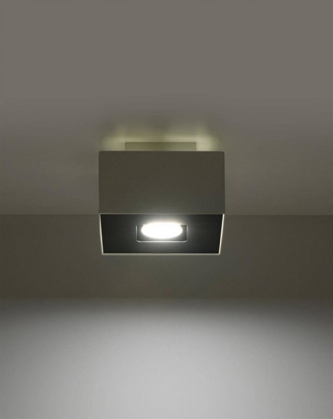 Sollux Lampa Plafon MONO 1 biały
