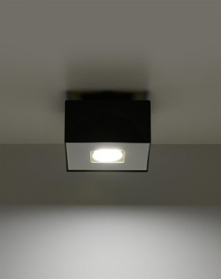Sollux Lampa Plafon MONO 1 czarny
