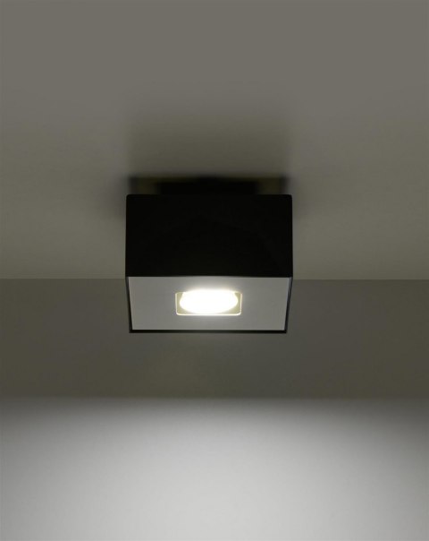 Sollux Lampa Plafon MONO 1 czarny
