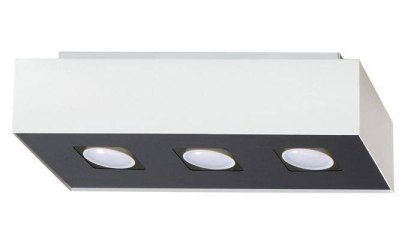 Sollux Lighting Plafon MONO 3 biały
