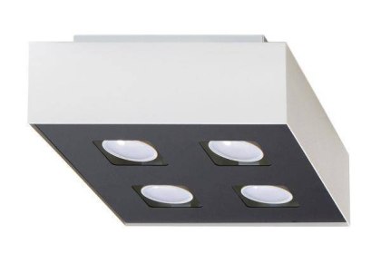 Sollux Lighting Plafon MONO 4 biały