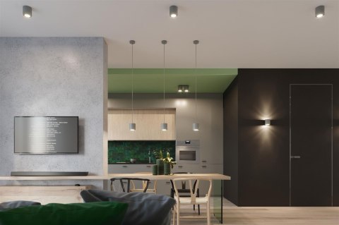 Sollux Lampa Plafon ORBIS 2 szary