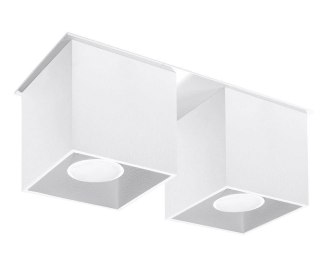Sollux Lighting Plafon QUAD 2 biały