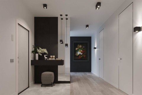 Sollux Lampa Plafon QUAD 2 czarny