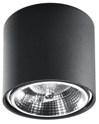 Sollux Lighting Plafon TIUBE czarny