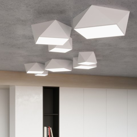 Sollux Lampa Plafon HEXA 25 biały