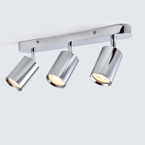 Zestaw reflektorów spot Belize chrom IP44 3xGU10 Light Prestige