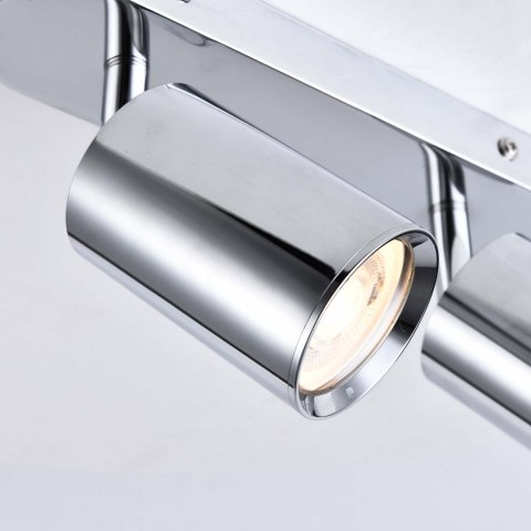 Zestaw reflektorów spot Belize chrom IP44 3xGU10 Light Prestige