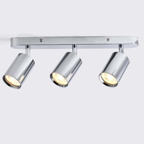 Zestaw reflektorów spot Belize chrom IP44 3xGU10 Light Prestige