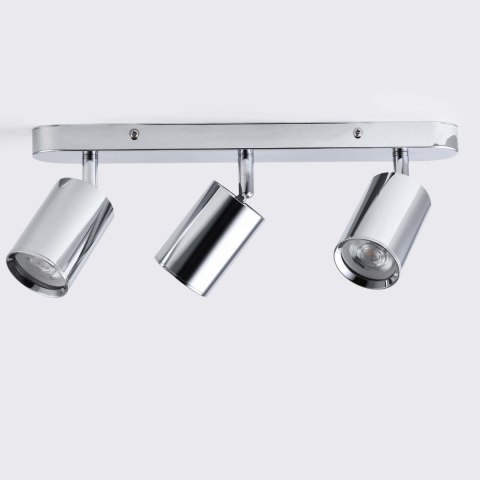 Zestaw reflektorów spot Belize chrom IP44 3xGU10 Light Prestige