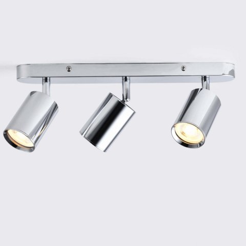 Zestaw reflektorów spot Belize chrom IP44 3xGU10 Light Prestige