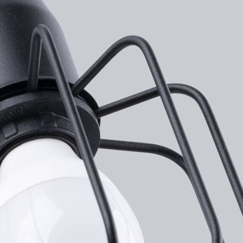 Sollux Lampa Kinkiet BELUCI 1S czarny