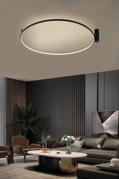 Plafon Ring L 3000K 1xLED czarny LP-909/1C L BK