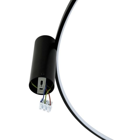 Plafon Ring L 4000K 1xLED czarny LP-909/1C 4L BK