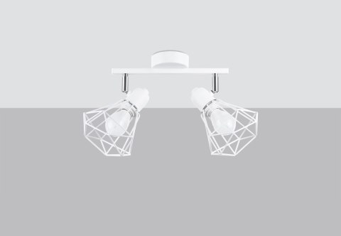 Sollux Lampa Plafon ARTEMIS 2 biały