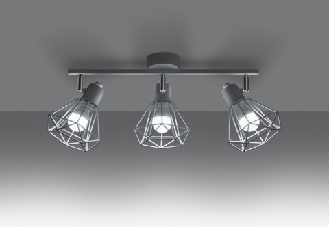 Sollux Lampa Plafon ARTEMIS 3 biały