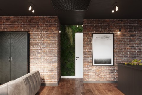 Sollux Lampa Plafon FORNES 2 czarny