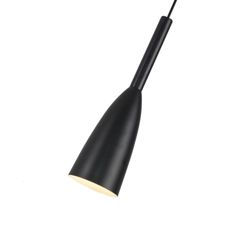 Lampa wisząca Solin 1 czarna 1xE27 Light Prestige