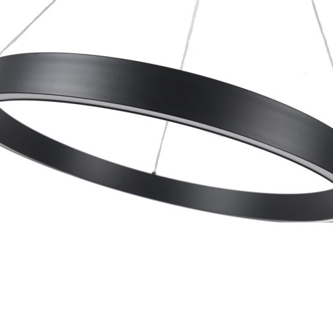 Lampa wisząca Midway Triangle czarna LED 3000K Light Prestige