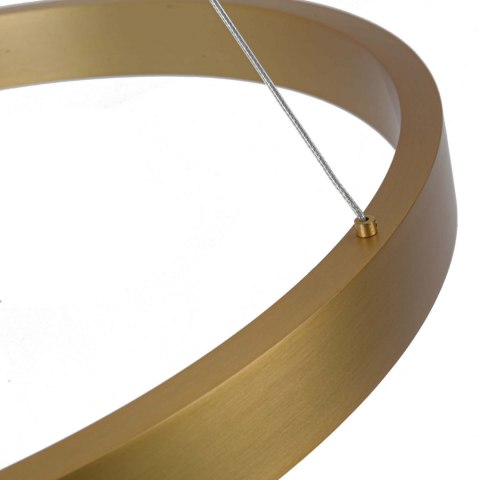 Lampa wisząca Midway Triangle złota LED 3000K Light Prestige