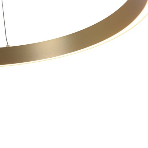 Lampa wisząca Midway Triangle złota LED 3000K Light Prestige