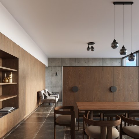 Sollux Lampa Kinkiet ALINO 1 czarny