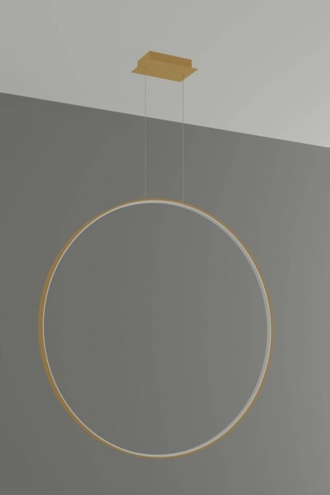 Sollux Lampa wisząca RIO 110 złota LED 3000K