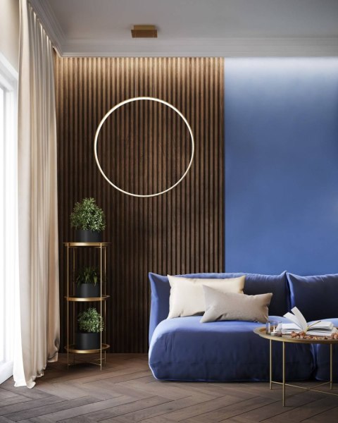 Sollux Lampa wisząca RIO 110 złota LED 3000K