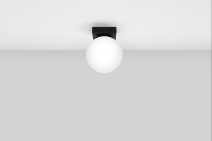 Sollux Lighting Plafon YOLI 1 czarny