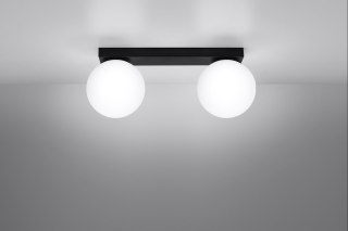 Sollux Lighting Plafon YOLI 2 czarny
