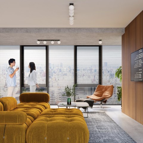 Sollux Lampa Plafon YOLI 3 czarny