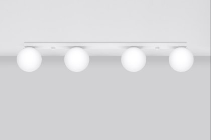 Sollux Lighting Plafon YOLI 4 biały