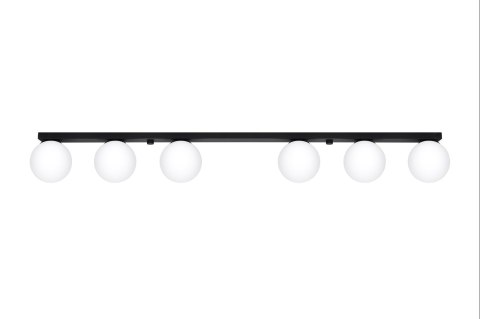 Sollux Lampa Plafon YOLI 6 czarny