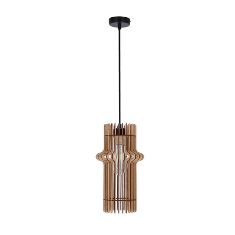 Eco 4 lampa wisząca 1x40 e27 Abażur drewniany