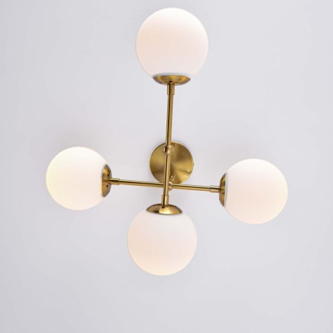 Lampa wisząca Roma 4 złota 4xE14 Light Prestige