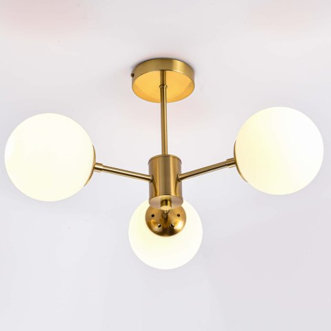 Lampa wisząca Roma 3 złota 3xE14 Light Prestige