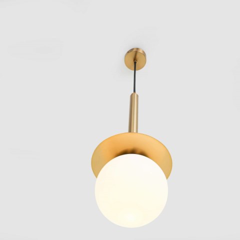 Lampa wisząca Roma 1 złota 1xE14 Light Prestige