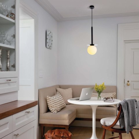 Lampa wisząca Roma 1 czarna 1xE14 Light Prestige