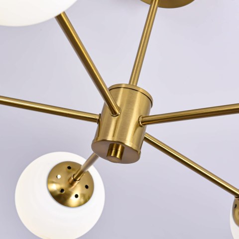 Lampa wisząca Roma 5 złota 5xE14 Light Prestige