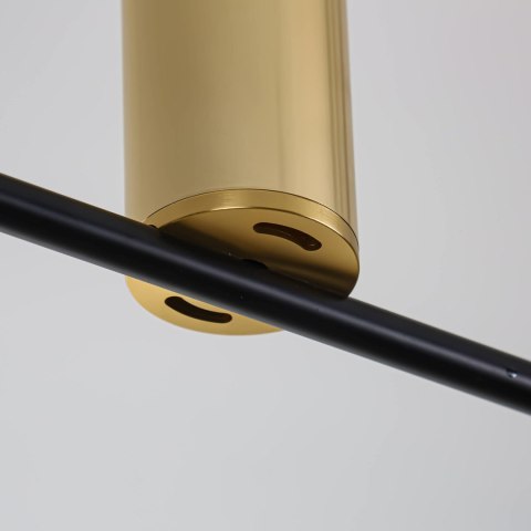 Lampa wisząca Arizona czarno - złota 9xGU10 Light Prestige