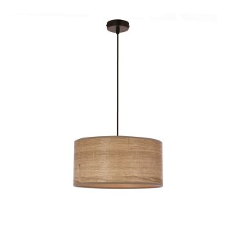 Legno lampa wisząca 30 1x40w e27 Abażur orzechowy