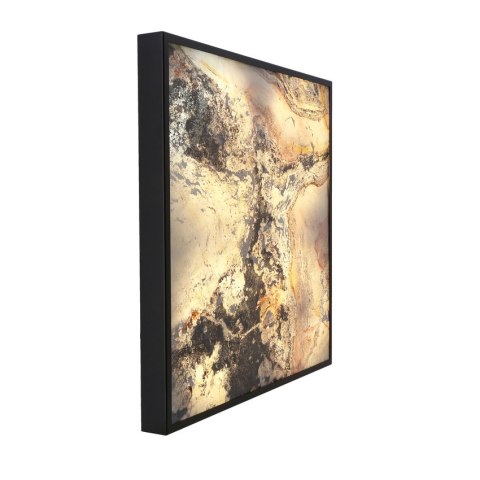 Luxan Lampa sufitowa 59x59 czarny 90w led 4000k led autumn rustic