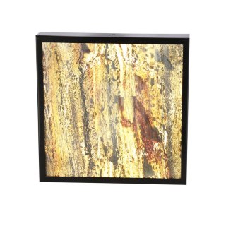 Luxan Lampa sufitowa czarny 28w led 4000k fornir forest