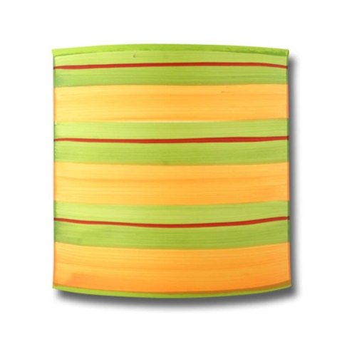 Lampa ścienna kinkiet 1X40W E14 zielony pomarańczowy MAJA 20-80328