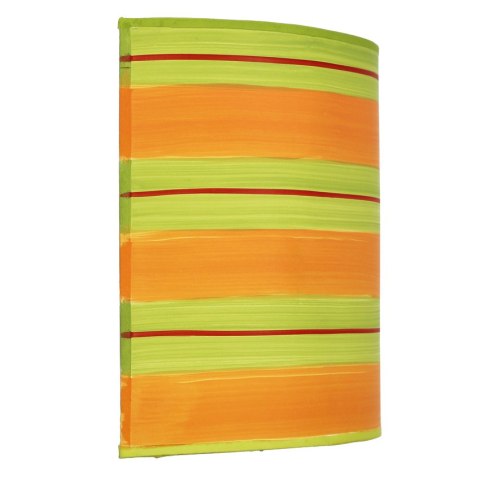 Lampa ścienna kinkiet 1X40W E14 zielony pomarańczowy MAJA 20-80328