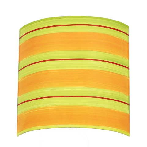 Lampa ścienna kinkiet 1X40W E14 zielony pomarańczowy MAJA 20-80328