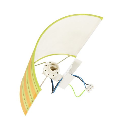 Lampa ścienna kinkiet 1X40W E14 zielony pomarańczowy MAJA 20-80328