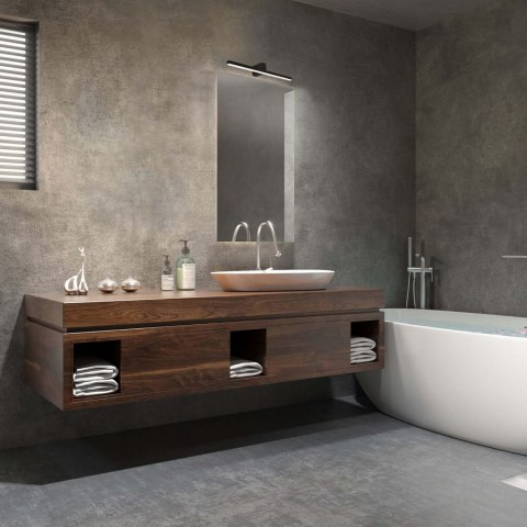 Kinkiet Nevada 60 cm czarny IP44 LED 4000K Light Prestige