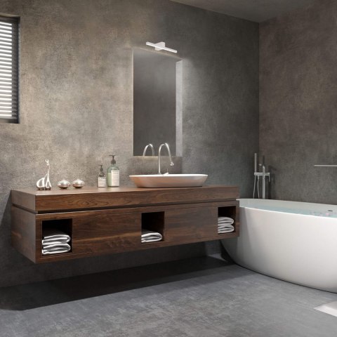 Kinkiet Nevada 40 cm biały IP44 LED 4000K Light Prestige