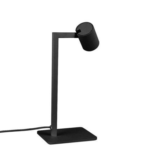 Lampa biurkowa Snow czarna 1xGU10 Light Prestige